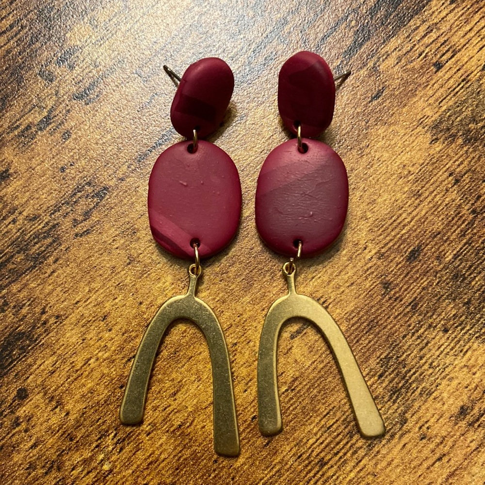 Handmade Clay Earrings